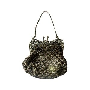Vintage Beaded Handbag Coin Purse